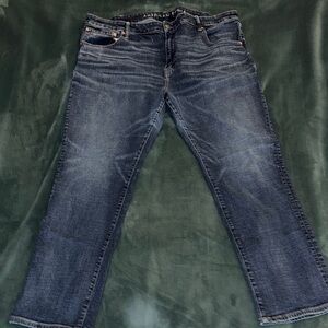 American Eagle Outfitters Men's Dark Wash Jeans